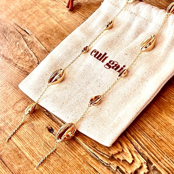 πΊπHPππΊ NWT Cult Gaia Myrna Shell Earrings - Picture 6 of 16